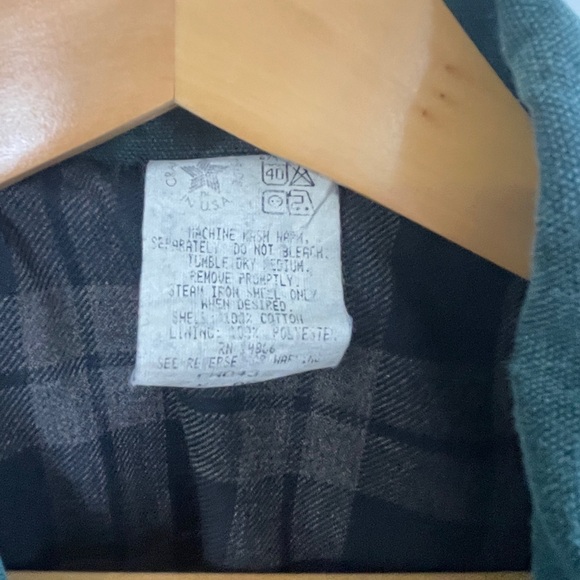 Vintage Carhartt Mens Duck Chore Flannel Duster Jacket XLarge CW043 USA - Picture 6 of 11